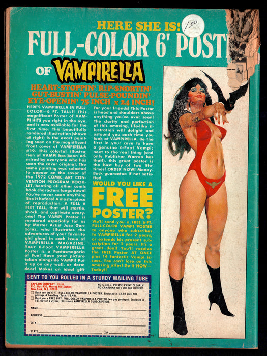 1972 Famous Monsters of Filmland Magazine #94 Frankenstein - TvMovieCards.com