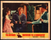 1964 Invitation to a Gunfighter #5 Lobby Card 11x14 Yul Brynner Janice Rule - TvMovieCards.com