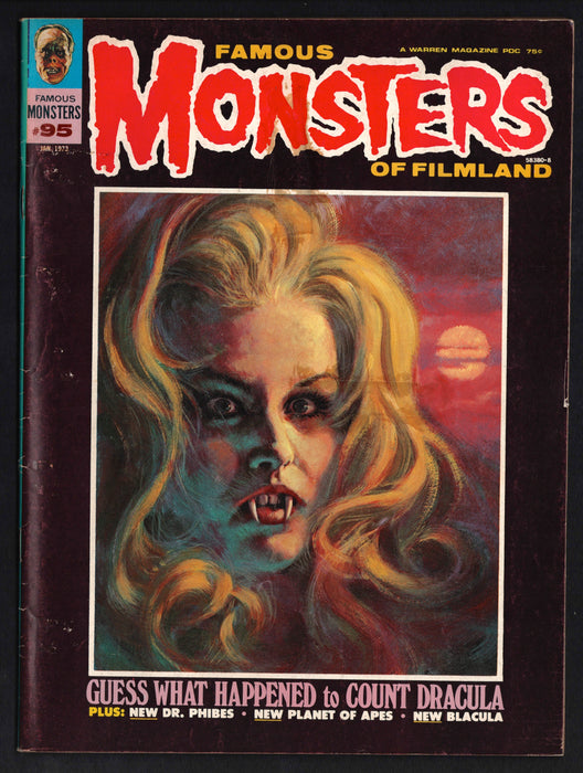 1973 Famous Monsters of Filmland Magazine #95 What Happened Count Dracula - TvMovieCards.com