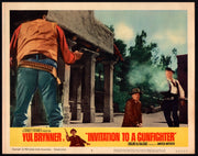 1964 Invitation to a Gunfighter #6 Lobby Card 11x14 Yul Brynner Janice Rule - TvMovieCards.com