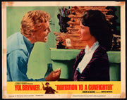 1964 Invitation to a Gunfighter #7 Lobby Card 11x14 Yul Brynner Janice Rule - TvMovieCards.com