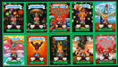 2011 Garbage Pail Kids Flashback Series 3 Adam Mania Green 10 Card Set - TvMovieCards.com