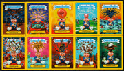 2011 Garbage Pail Kids Flashback Series 2 Adam Mania Yellow 10 Card Set - TvMovieCards.com