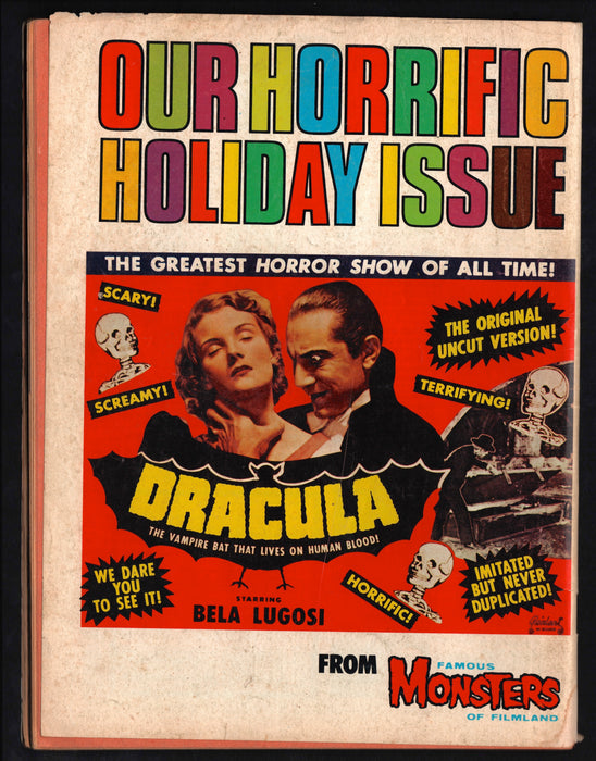 1973 Famous Monsters of Filmland Magazine #105 Dracula Christopher Lee - TvMovieCards.com