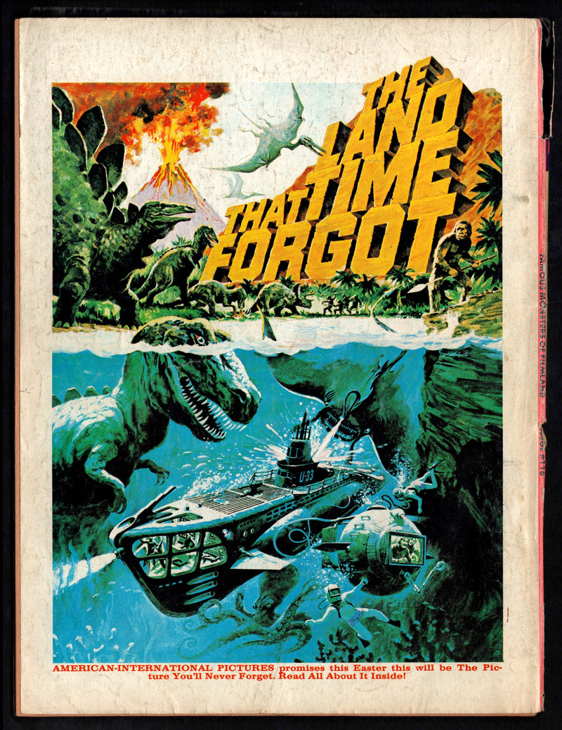 1975 Famous Monsters of Filmland Magazine #116 Land That Time Forgot - TvMovieCards.com