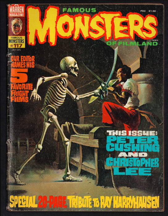 1975 Famous Monsters of Filmland Magazine #117 Harryhausen FX - TvMovieCards.com