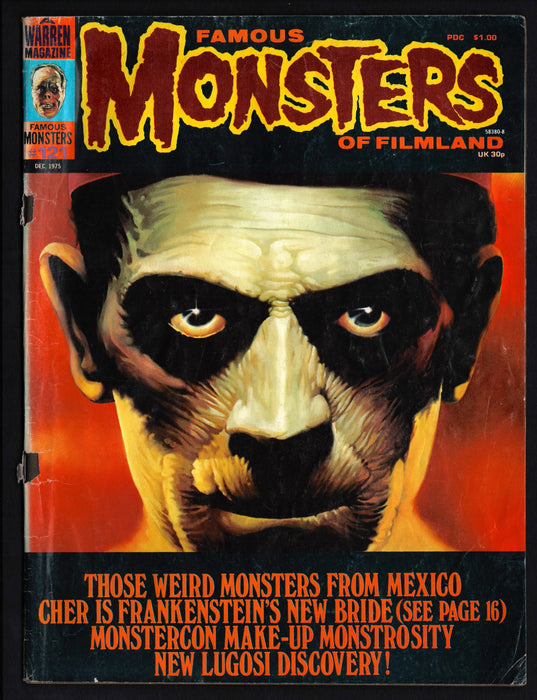 1975 Famous Monsters of Filmland Magazine #121 The Mummy - TvMovieCards.com