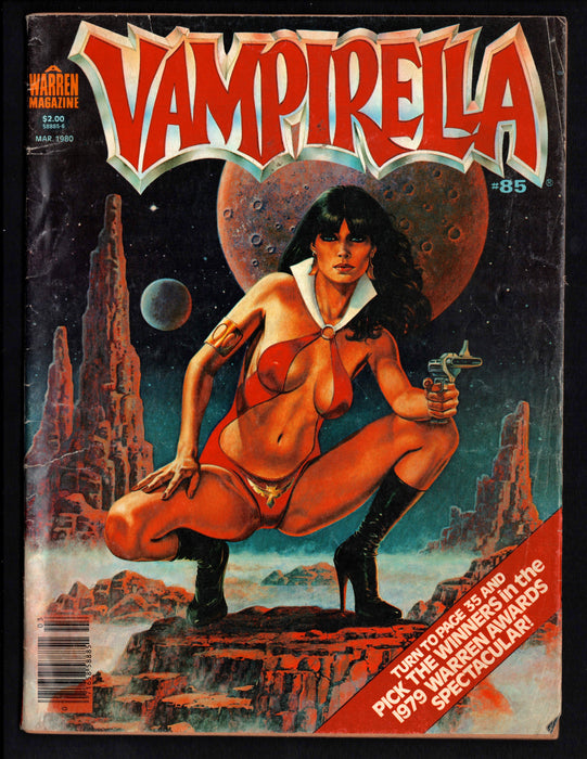 1980 Vampirella Magazine #85 - A Warren Magazine - TvMovieCards.com