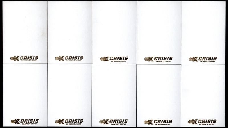 2022 Cryptozoic CZX Crisis on Infinite Earths (10) BLANK Sketch Card - TvMovieCards.com
