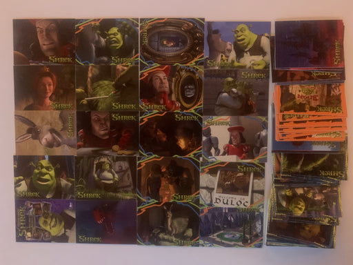 2001 Shrek Original Movie Series 1 Base Card Set 72 Cards Eddie Murphy Cameron Diaz Dart - TvMovieCards.com