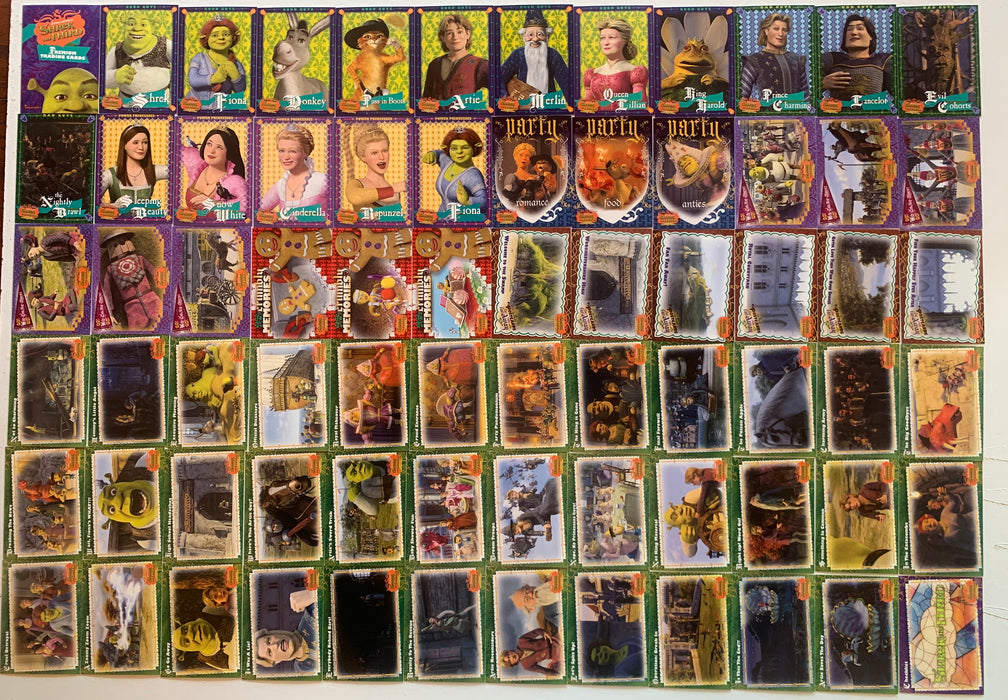 2007 Shrek The Third Base Card Set 3rd 72 Cards Inkworks - TvMovieCards.com