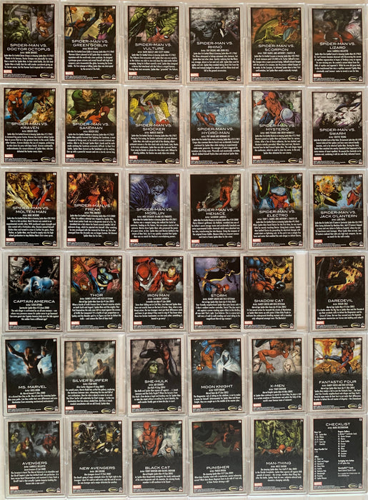 Spider-Man Archives Base Trading Card Set 72 Cards Rittenhouse 2009   - TvMovieCards.com