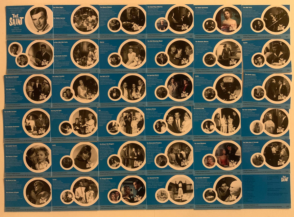 2017 Unstoppable Cards The Saint Series 1 Complete 36 Base Card Set Roger Moore - TvMovieCards.com