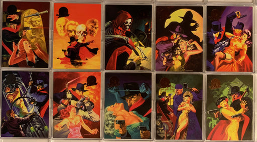 The Shadow Movie Legends Gold Foil Subset 10 Cards L1 - L10 Topps 1994   - TvMovieCards.com