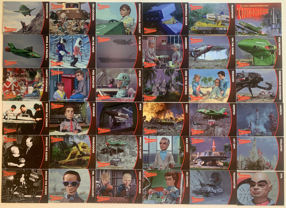 2018 THUNDERBIRDS Series 2 Base Card Set (36) By UNSTOPPABLE GERRY ANDERSON - TvMovieCards.com