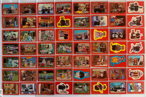 Perlorian Cats  Vintage Sticker Card Set 55  Stickers  Topps 1983   - TvMovieCards.com