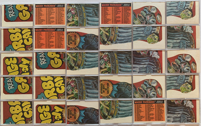 Wacky Packages Stickers Series 4 Card Set 66 Cards 199 - 264 Topps 1980 - TvMovieCards.com