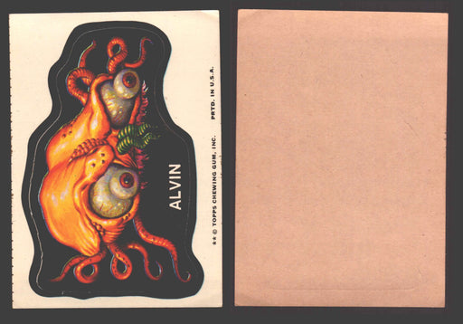 1973-74 Ugly Stickers Tan Back Trading Card You Pick Singles #1-110 Topps Alvin - TvMovieCards.com