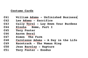 Battlestar Galactica Season Four Costume Card Set 11 Cards CC41 - CC51   - TvMovieCards.com