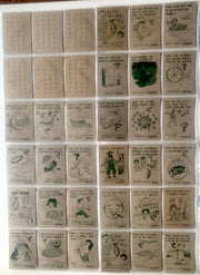 1963 Baseball Card Set 84 cards NM Stars Ruth Cobb Gehrig DiMaggio Fun Cards by - TvMovieCards.com