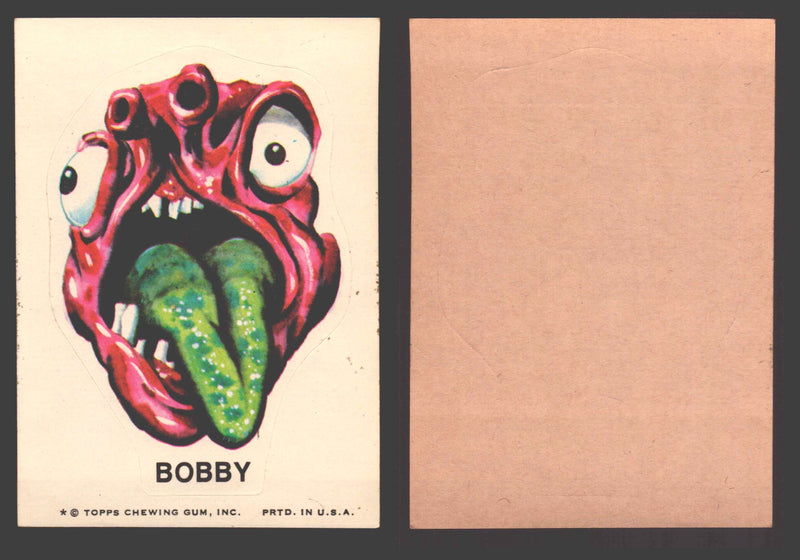 1973-74 Ugly Stickers Tan Back Trading Card You Pick Singles #1-110 Topps Bobby - TvMovieCards.com