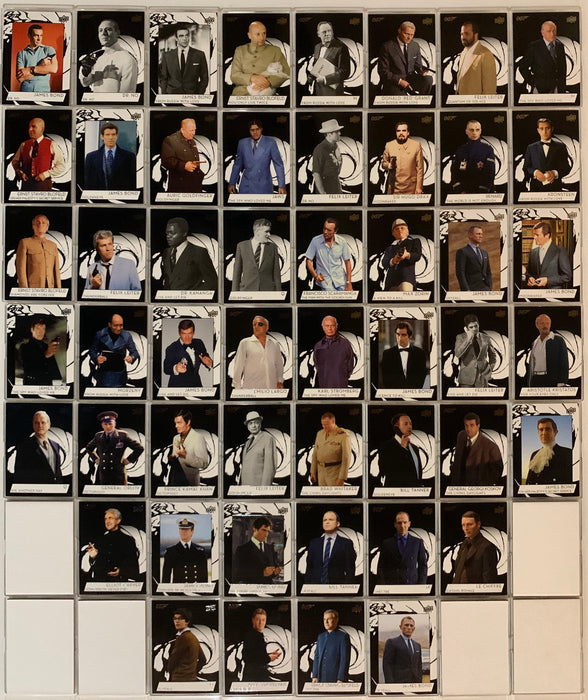 James Bond 2019 Collection Card Set of 150 Cards  100 base +50 special Upper Deck 2019   - TvMovieCards.com