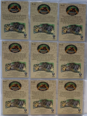 Tarzan 100th Anniversary Book Covers Chase Card Set (9) B-01 - B-09 Cryptozoic 2 - TvMovieCards.com