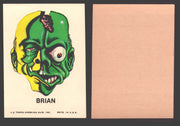 1973-74 Ugly Stickers Tan Back Trading Card You Pick Singles #1-110 Topps Brian - TvMovieCards.com