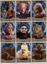 Star Trek TOS Remastered Creatures Chase Card Set C1 - C9 9 Cards 2010 Rittenho - TvMovieCards.com