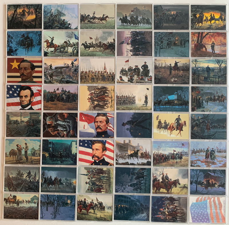 Civil War Series 1 The Art of Mort Kunstler 90 Card Set Comic Images 1996   - TvMovieCards.com