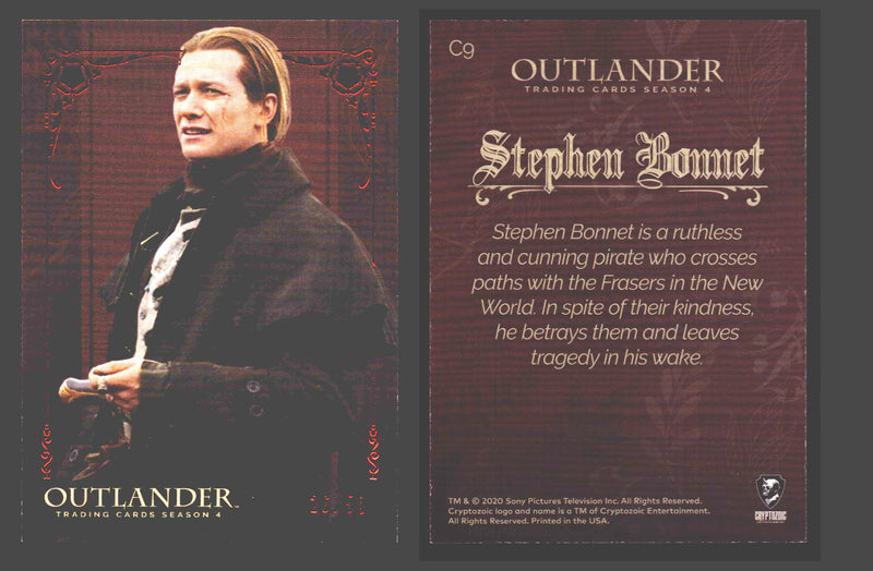 2020 Outlander Season 4 Red Foil Parallel Base Card You Pick Singles XX/50