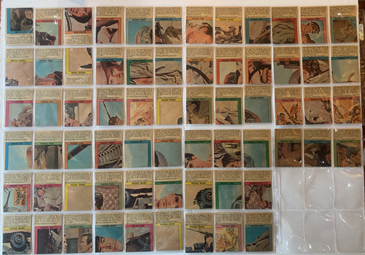 1966 Topps Rat Patrol Full 66 Card Complete Set #1-66 VG/Ex Printed in Canada - TvMovieCards.com