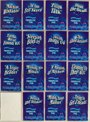 Casper The Movie Prismatic Foil Chase Card Set 1 of 15 thru 15 of 15 Fleer 1995   - TvMovieCards.com