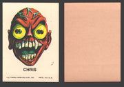 1973-74 Ugly Stickers Tan Back Trading Card You Pick Singles #1-110 Topps Chris (Double Eye) - TvMovieCards.com