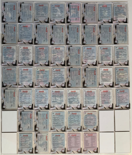 Coca Cola Coke Sprint Phone Cel Card Set 50 Cards 1996   - TvMovieCards.com