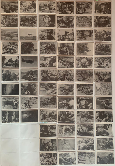 1964 Combat Series I & II Donruss Selmur Complete Trading Card Set of 132 Donruss