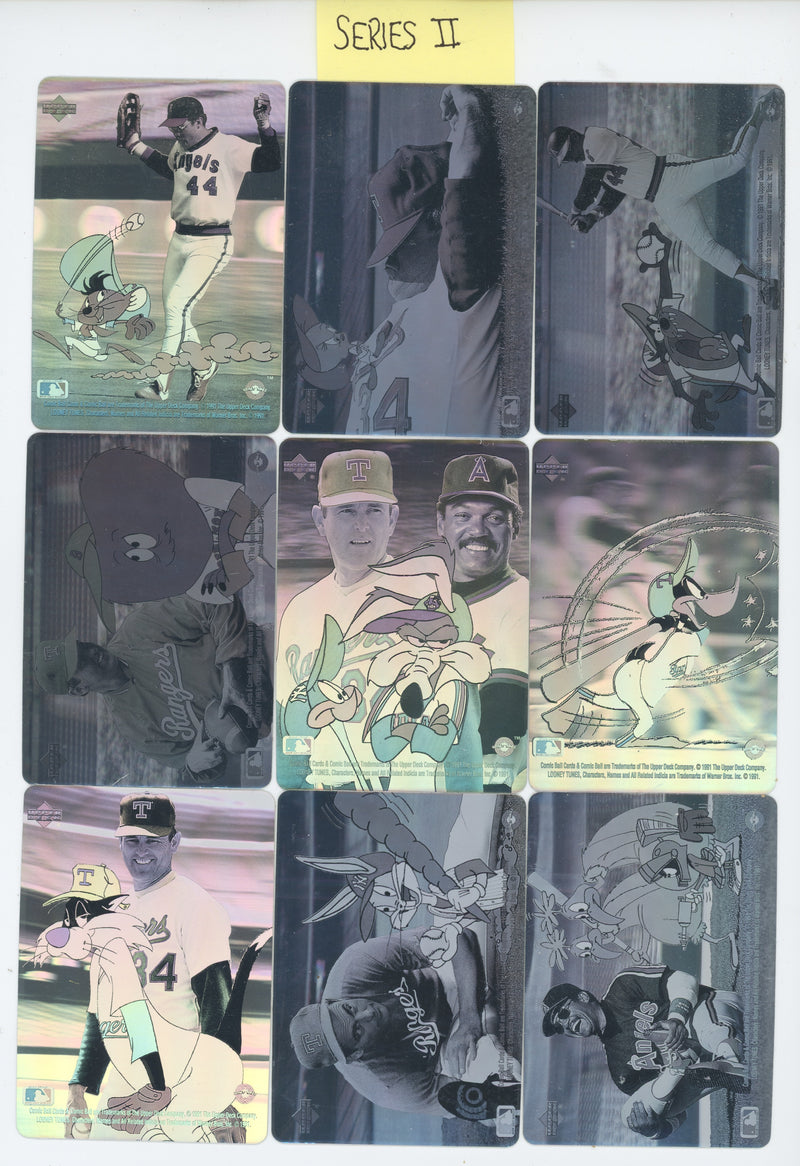 Comic Ball Series 1, 2 and 3 Hologram Chase Card Sets 27 Cards Upper Deck 1990-9 - TvMovieCards.com