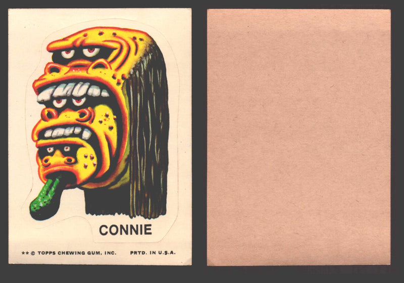 1973-74 Ugly Stickers Tan Back Trading Card You Pick Singles #1-110 Topps Connie - TvMovieCards.com