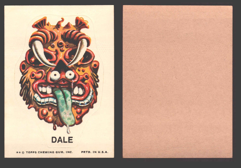 1973-74 Ugly Stickers Tan Back Trading Card You Pick Singles #1-110 Topps Dale - TvMovieCards.com