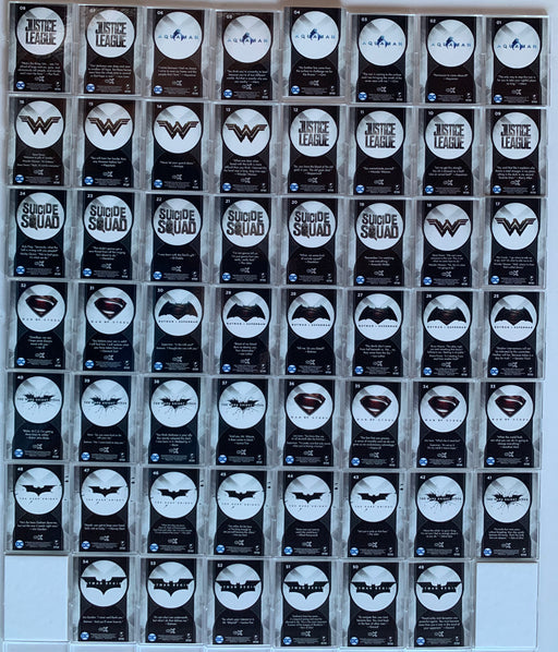 CZX DC Super Heroes & Super Villains Complete 54 Card Base Set Cryptozoic 2019   - TvMovieCards.com