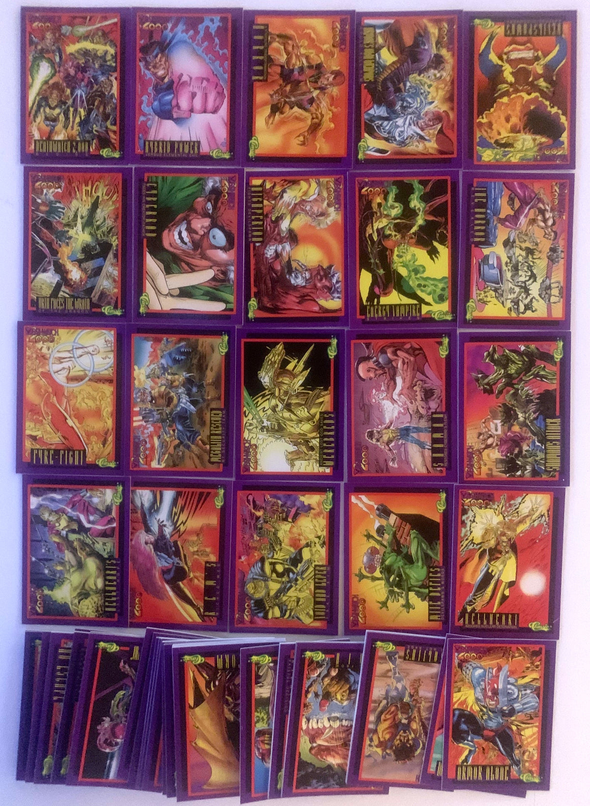 1993 Deathwatch 2000 Base Card Set 100 Comic Cards by Classic Games ...