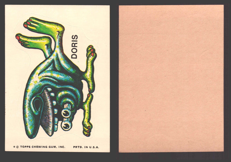 1973-74 Ugly Stickers Tan Back Trading Card You Pick Singles #1-110 Topps