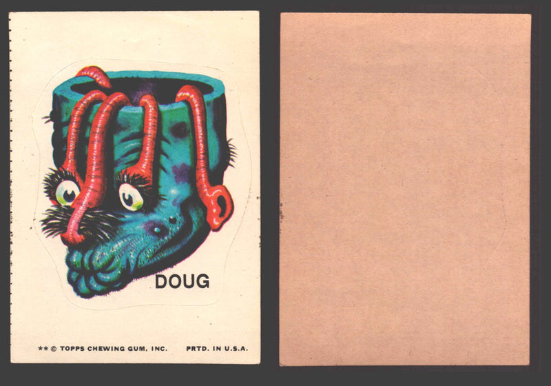 1973-74 Ugly Stickers Tan Back Trading Card You Pick Singles #1-110 Topps