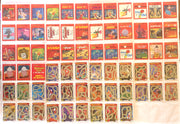 1984 Fleer Dragon's Lair Set 63 Stickers + 29 Variations 92 Total + 30 Rub-Off G - TvMovieCards.com