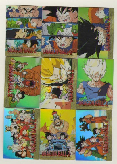 Dragon Ball Z Chromium Archive Skill Chase Card Set 9 Cards S-01 - S-09 Artbox 2000 - TvMovieCards.com