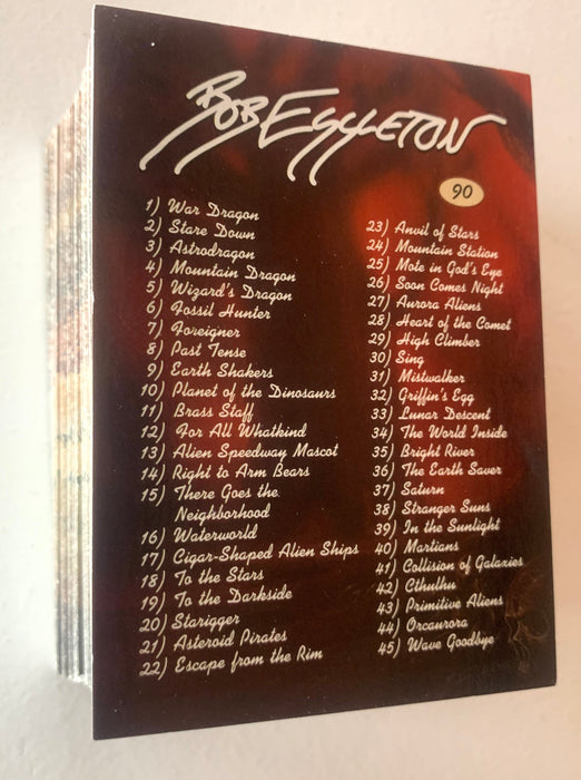 1995 FPG Bob Eggleton Fantasy Art Complete Base Card Set 90 Cards NM - TvMovieCards.com