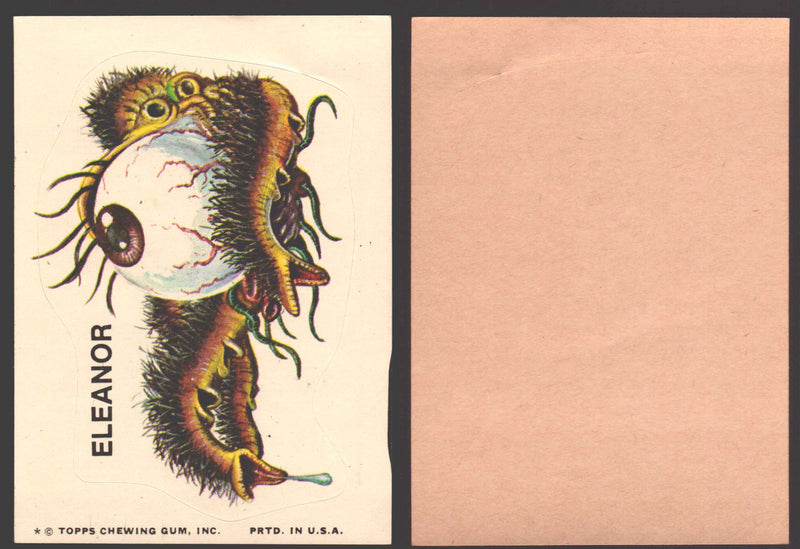 1973-74 Ugly Stickers Tan Back Trading Card You Pick Singles #1-110 Topps