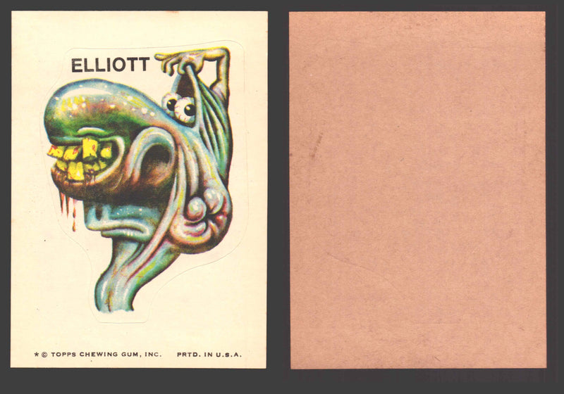 1973-74 Ugly Stickers Tan Back Trading Card You Pick Singles #1-110 Topps