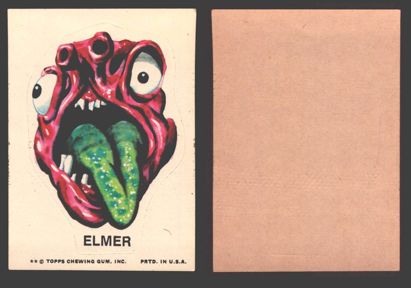 1973-74 Ugly Stickers Tan Back Trading Card You Pick Singles #1-110 Topps