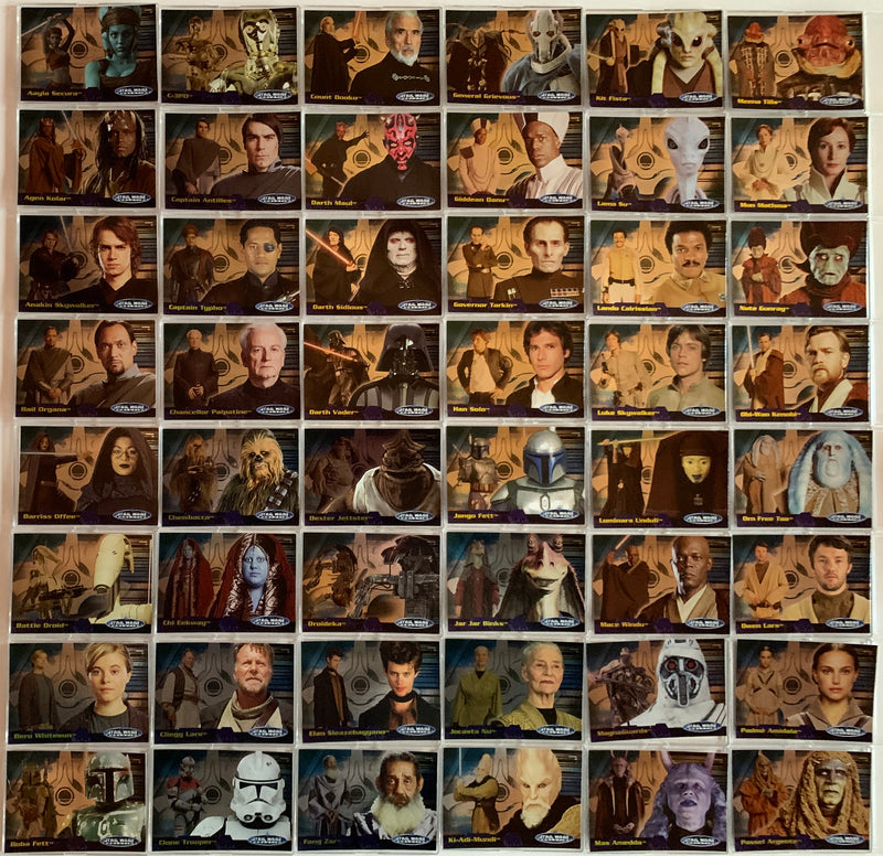 2006 Star Wars Evolution Update Base Trading Card Set 90 Cards Topps   - TvMovieCards.com